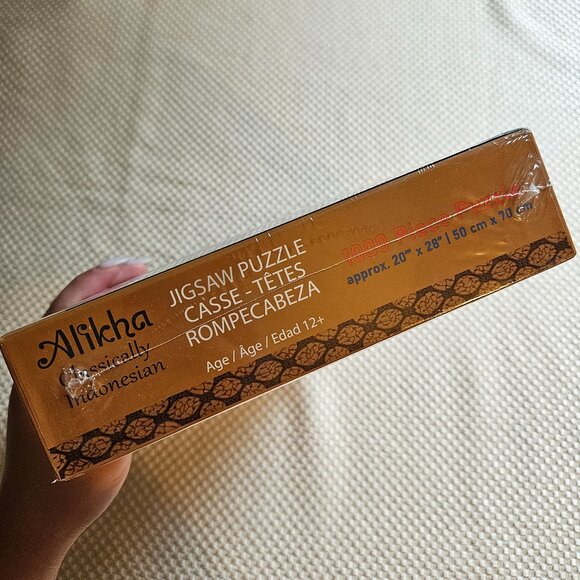 Alikha - Flower Market Clasically Indonesian 1000 Piece‎ Puzzle - Sealed - Picture 2 of 5